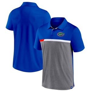 NWT Florida Gators Fanatics Split Color Block Polo-Men’s Large